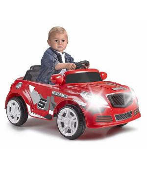 Coche Eléctrico Infantil Twinkle Car 12V, Color Rojo, Mando RC - FE800012263
